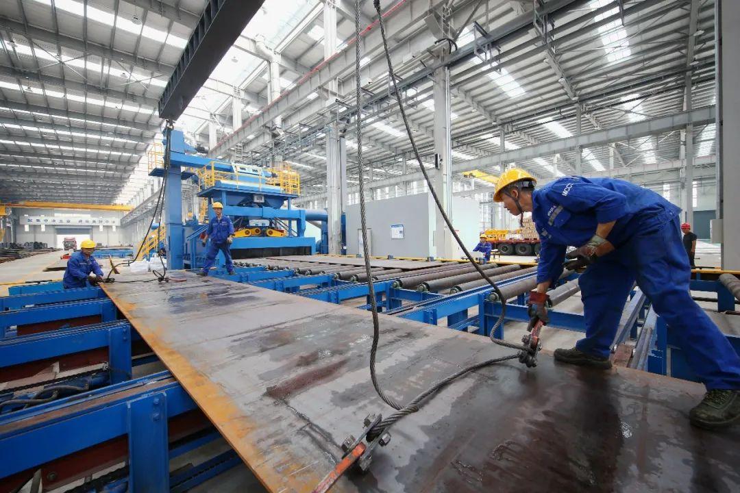 走进钢结构梦工厂丨中国五冶钢结构装配式生产基地